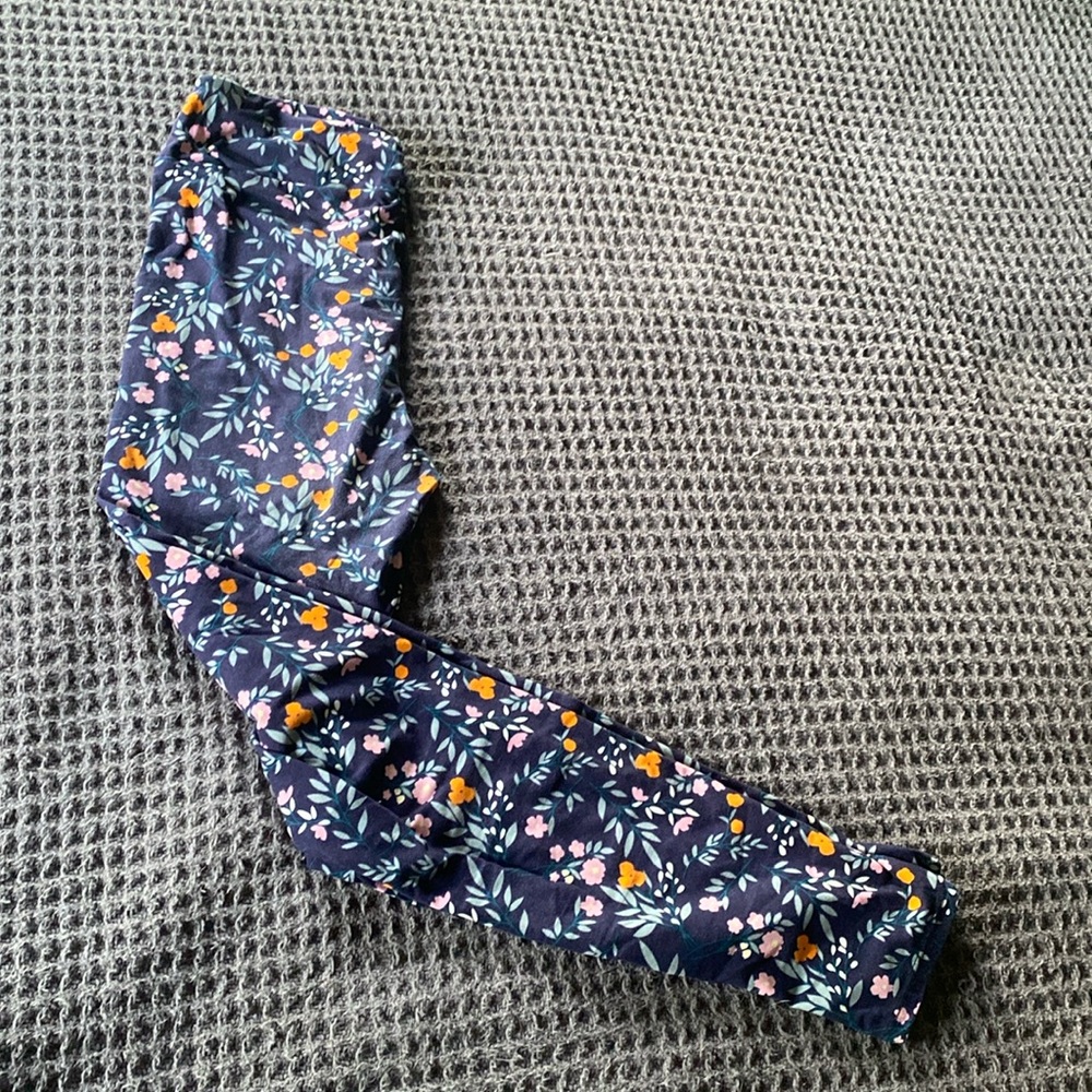 Floral leggings